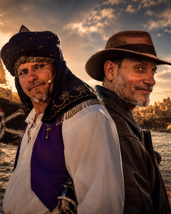 How Pirate Dragut and Indiana Jones are alike